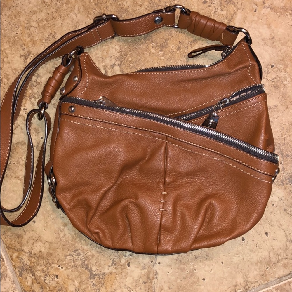 9 west brown bag